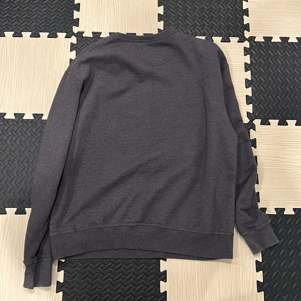 Champion Mens Blue Basic Logo Pull Over Sweatshirt - image 4